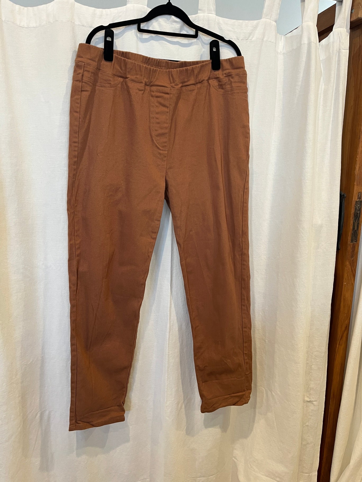 Renoma Rusty Brown Pants Size 18