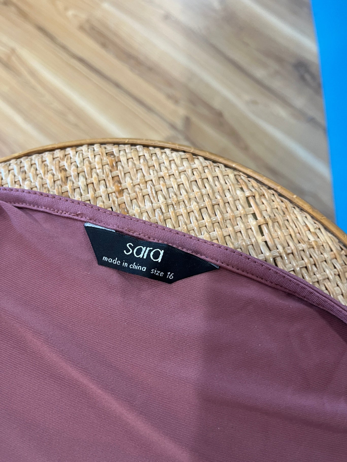 Sara Top Dusty Pink Size 16