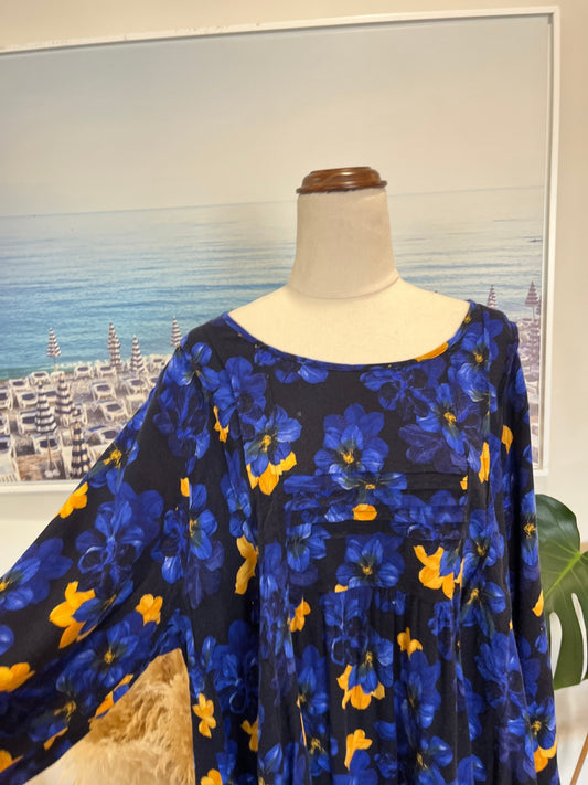 [SALE] ts Top Black,Blue and Yellow Size 20