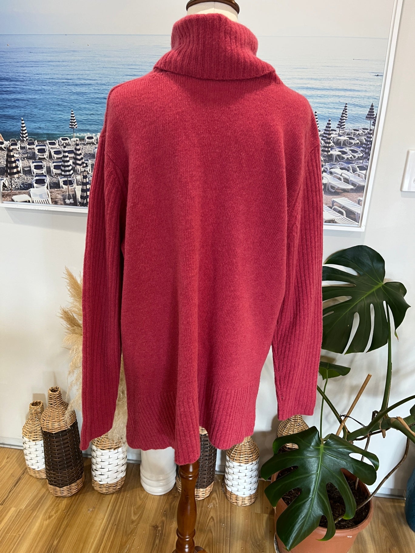 Ezibuy Jumper Rose Pink 100% Lambswool