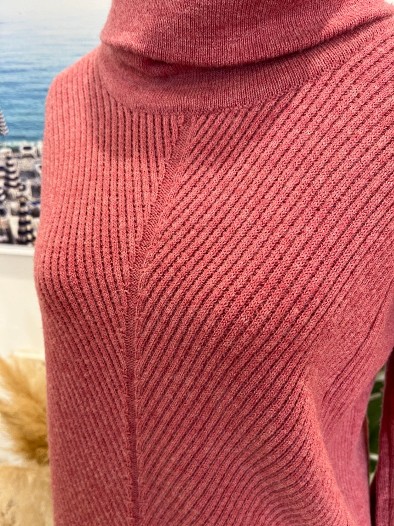 Ella J Jumper Blush Pink Size 8