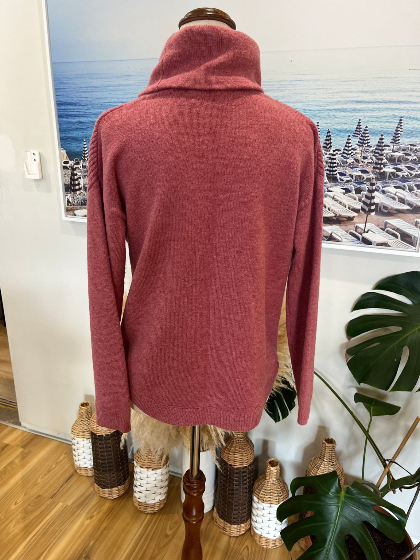 Ella J Jumper Blush Pink Size 8