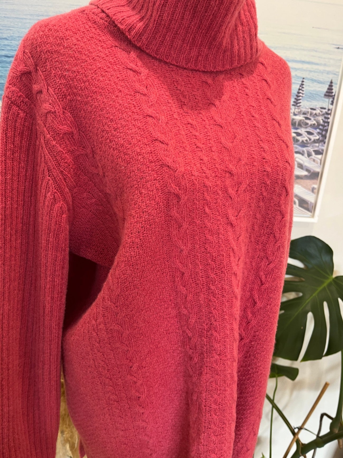Ezibuy Jumper Rose Pink 100% Lambswool