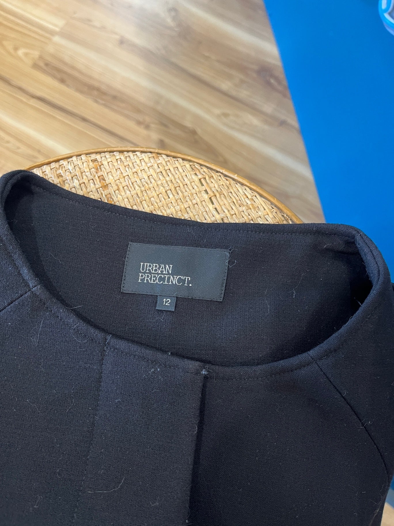 Cape URBAN PRECINCT Black Button Up Size 12
