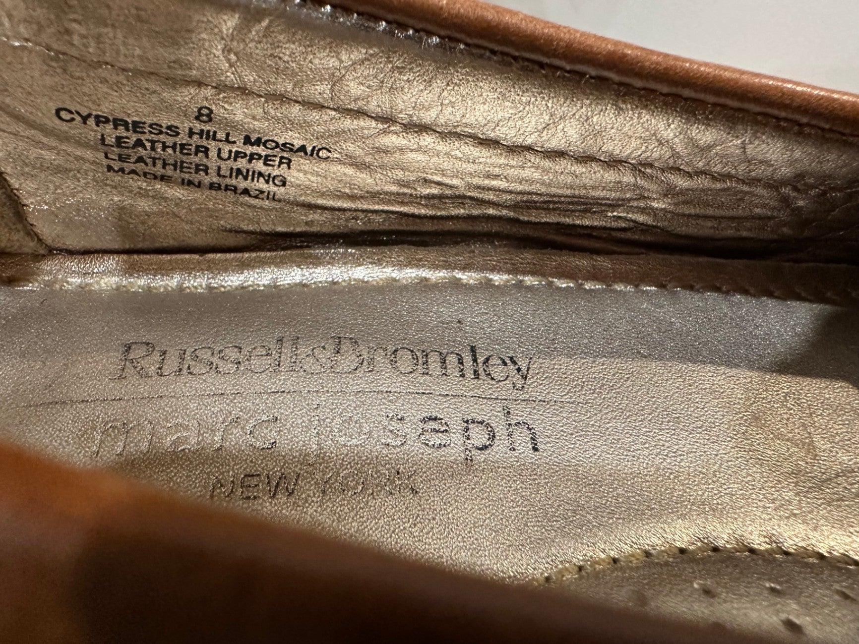 Russell & Bromley Marc Joseph Boat Shoes EU 39