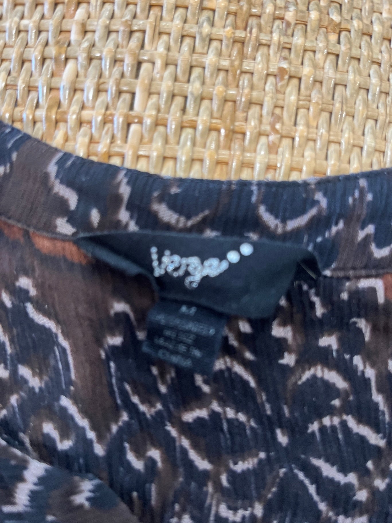 Verge Blouse Medium Brown