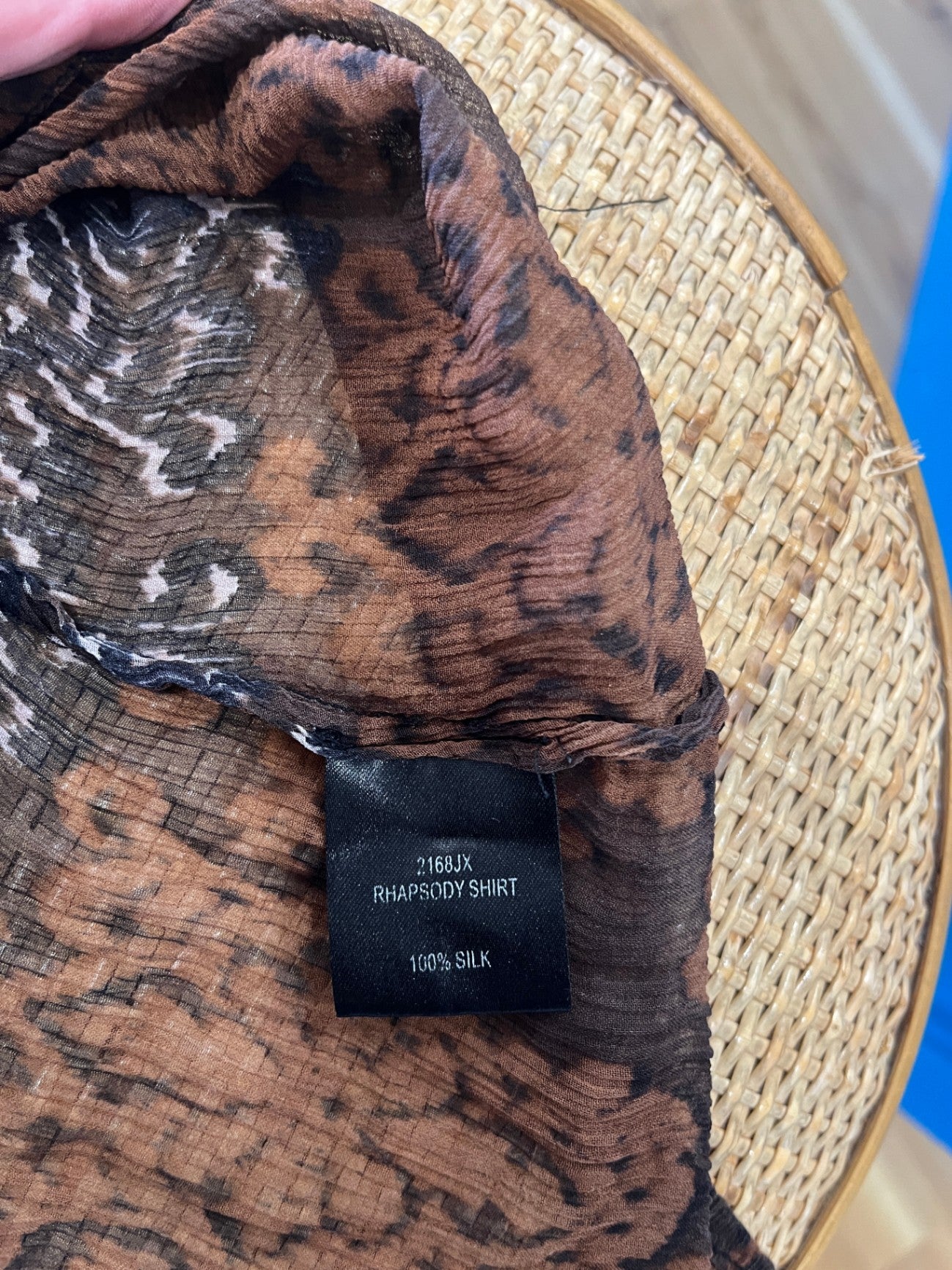 Verge Blouse Medium Brown
