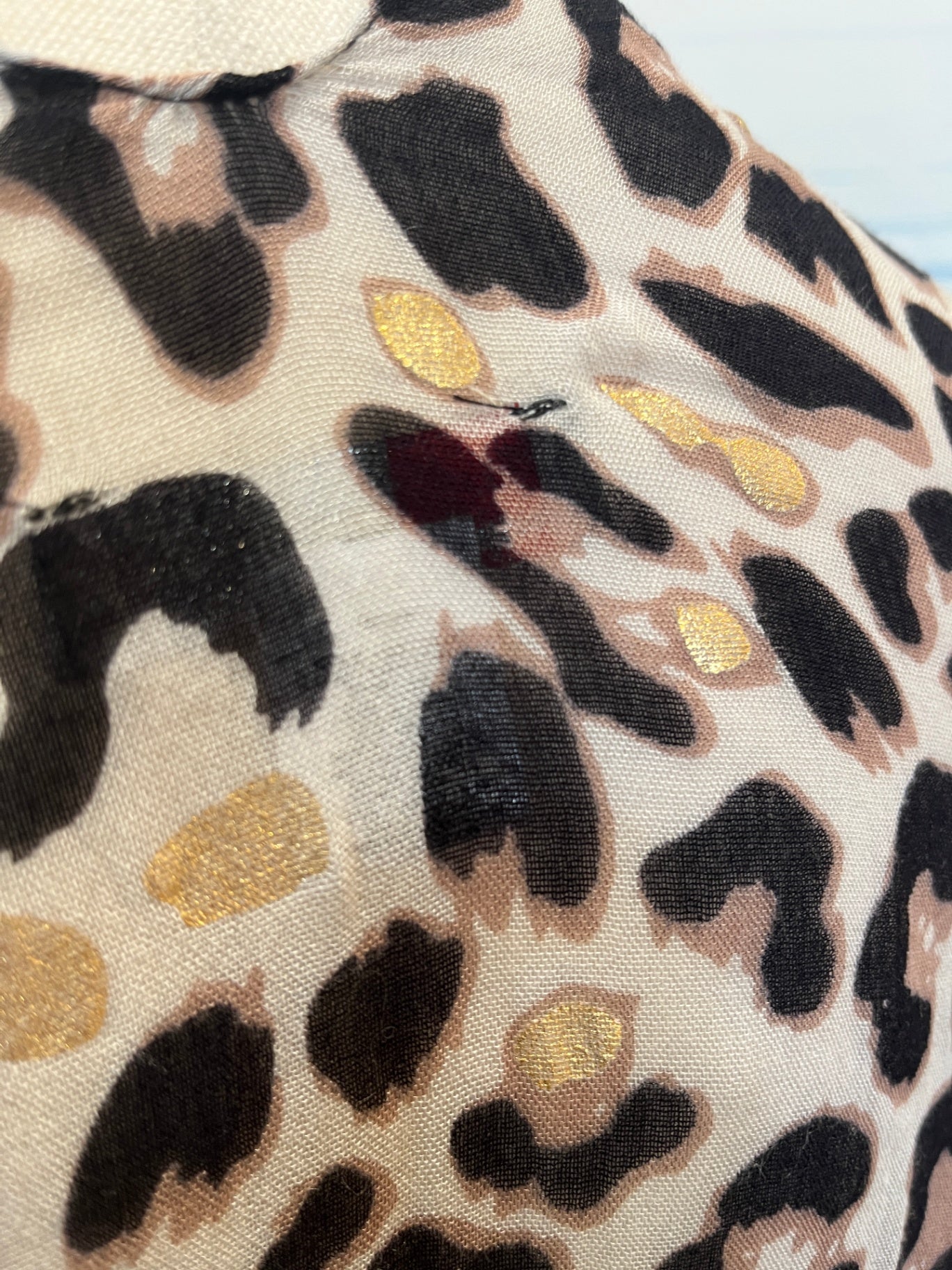 Taking Shape Animal Print Top