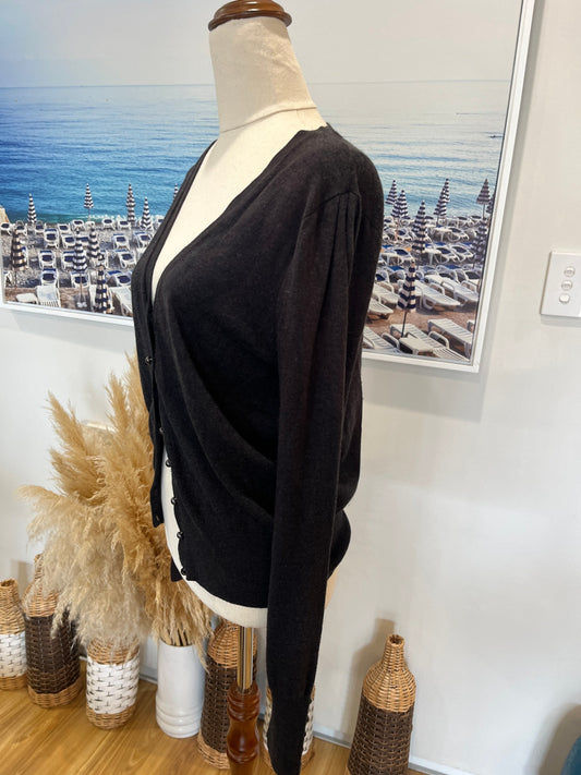 [SALE] Marks & Spencer with Extrafine Merino Grey Cardigan
