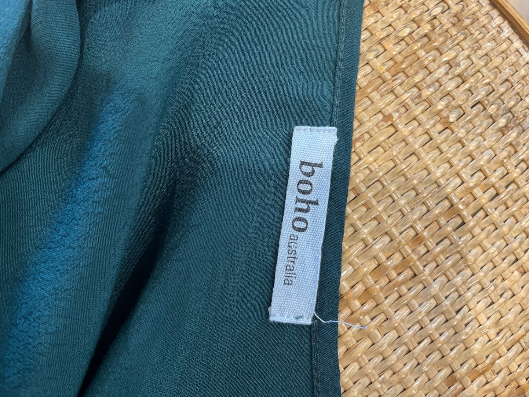 Boho Australia Emeral Green Blouse XL