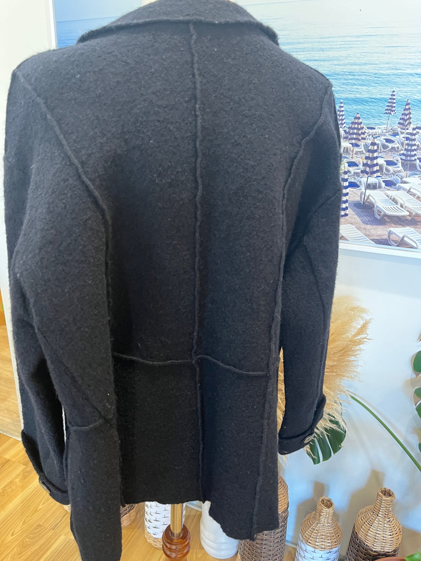 Stitches Australia Black Coat XL