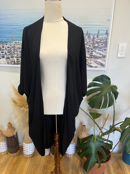 [SALE] NOOZ Black Duster Jacket