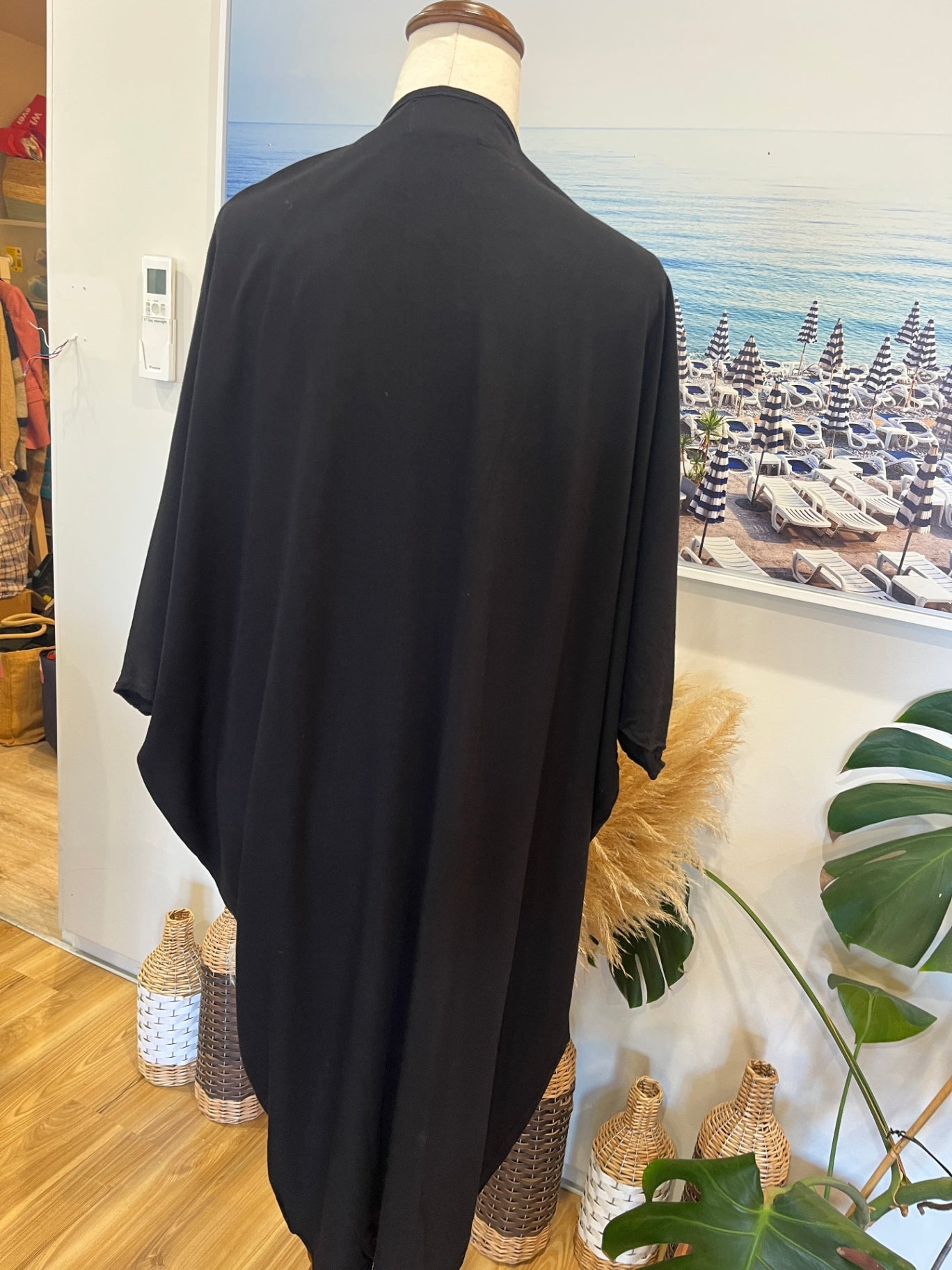NOOZ Black Duster Jacket