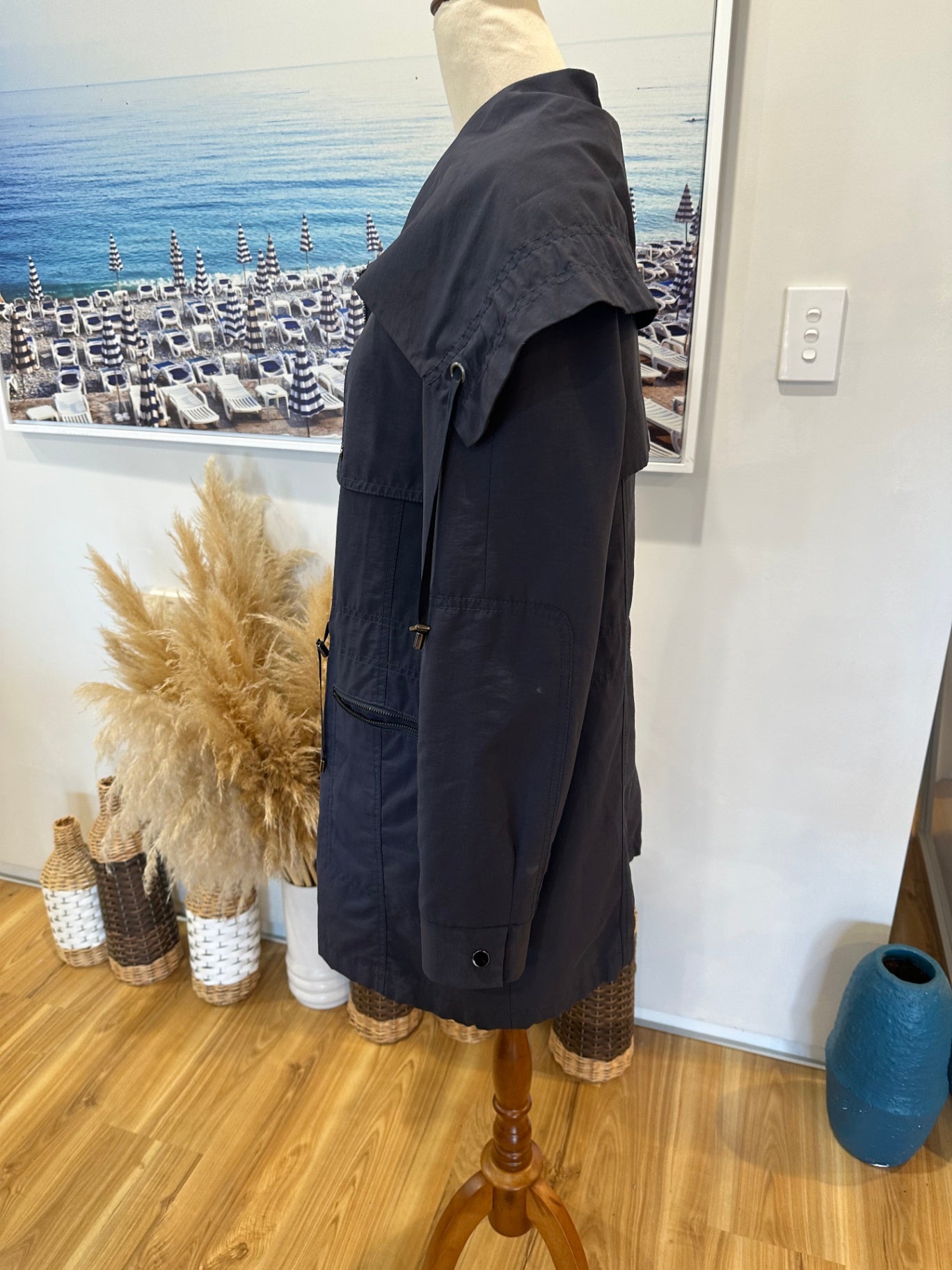 Marks & Spencer Autograph Coat Navy