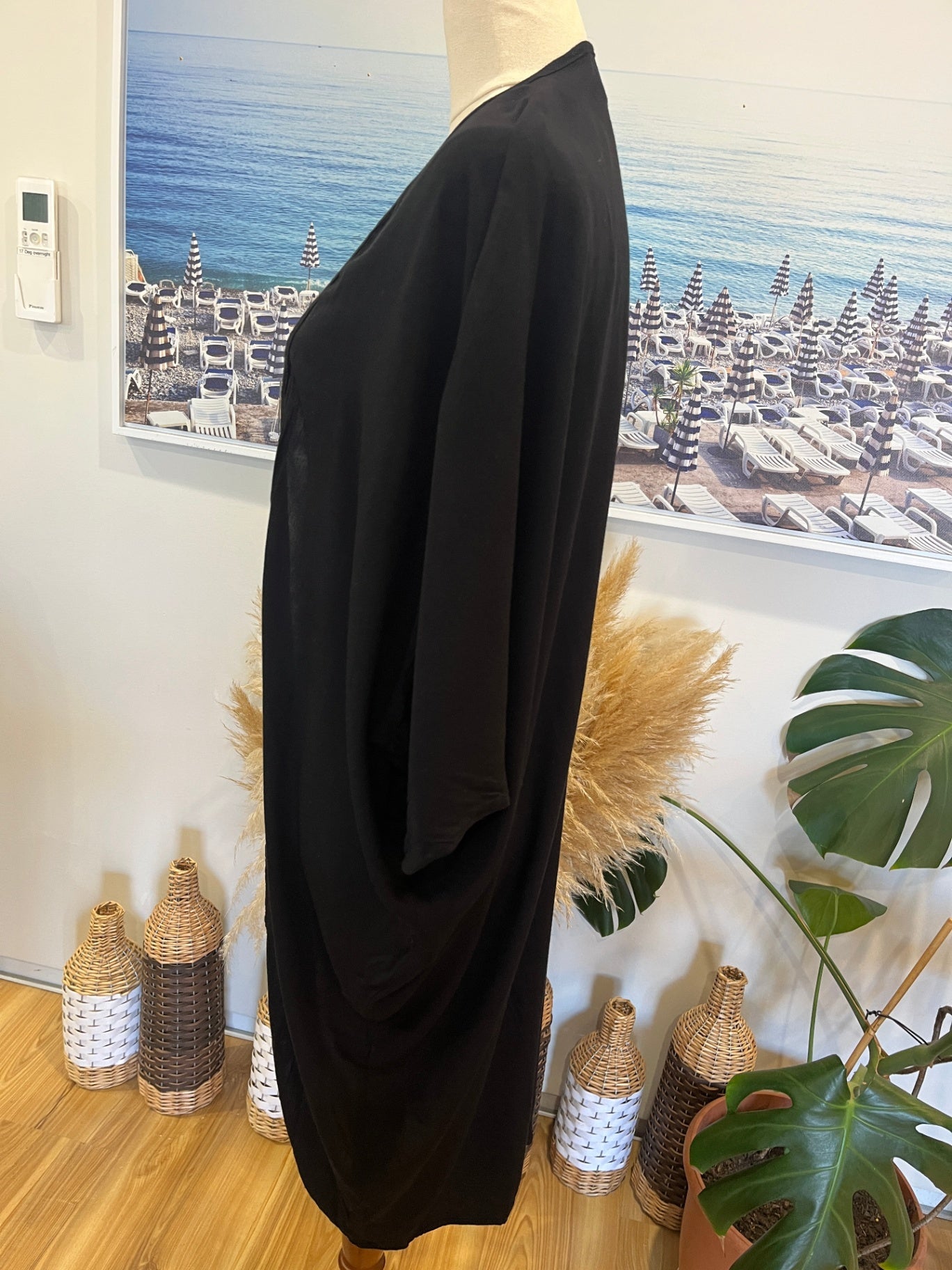 NOOZ Black Duster Jacket