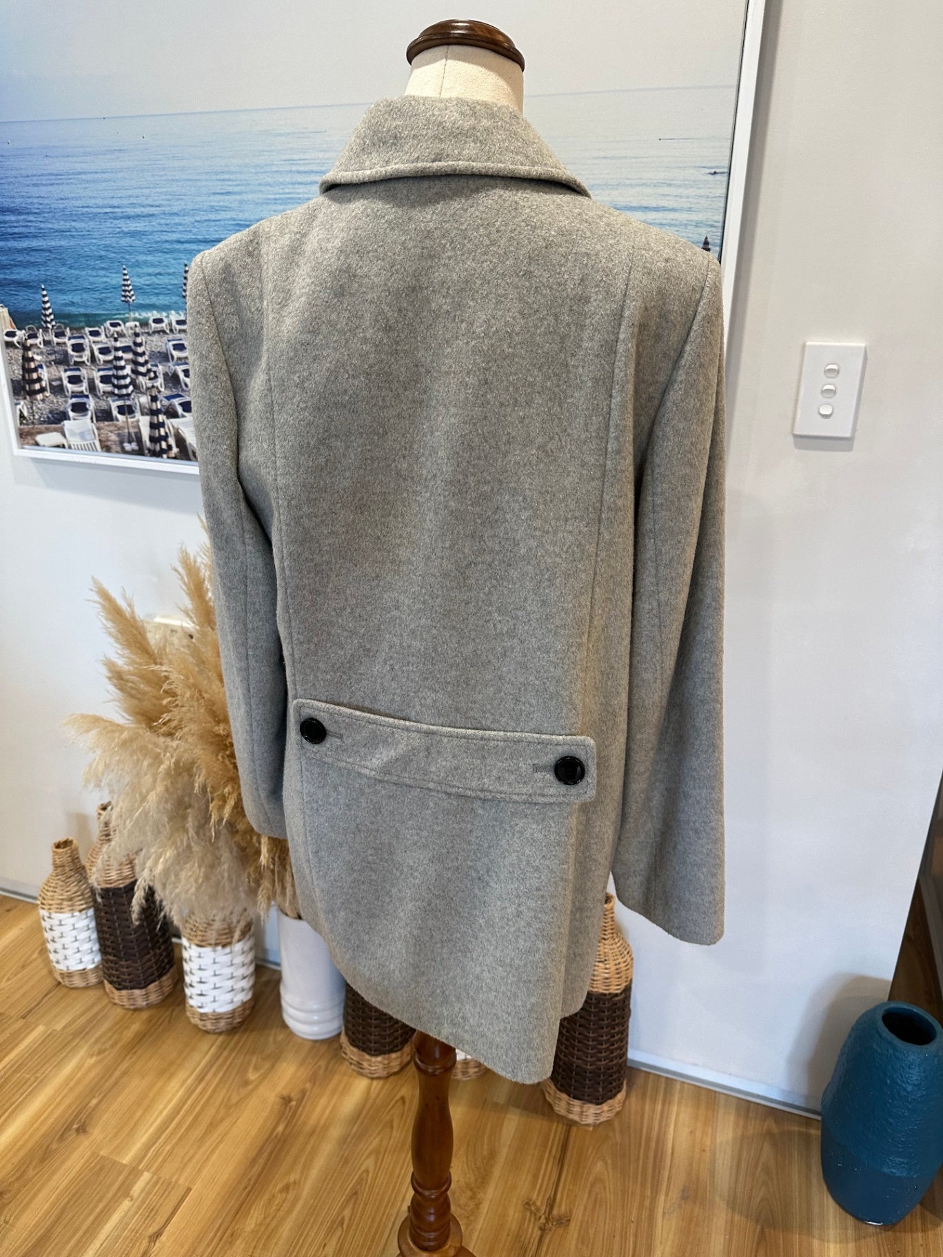 JAEGER Grey Coat Size 12