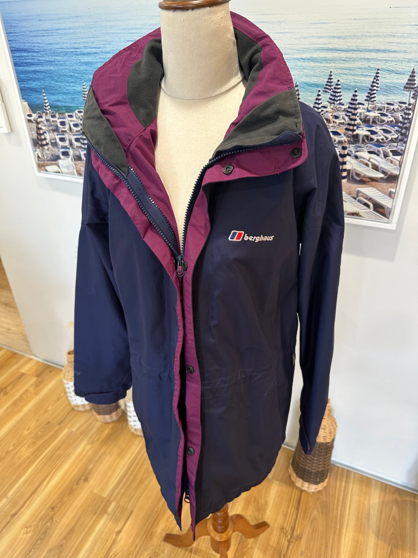 [SALE] Berghaus Navy Blue Jacket Size 12