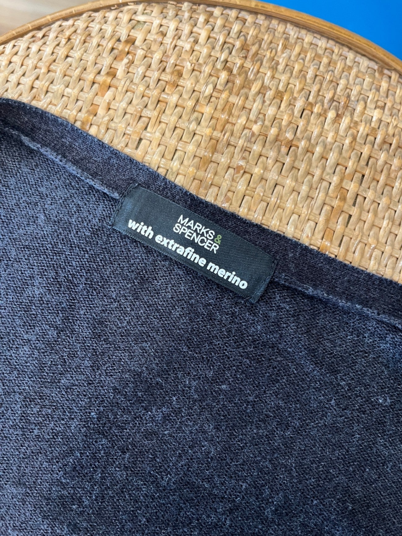 Marks & Spencer with Extrafine Merino Grey Cardigan