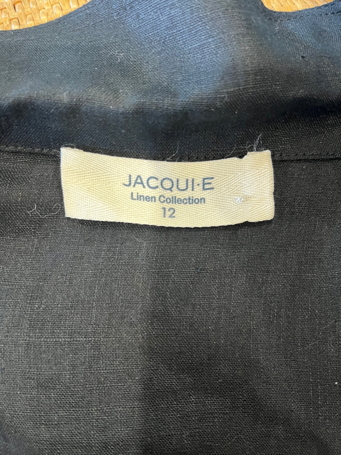 JACQUI·E Jacket Black Size 12