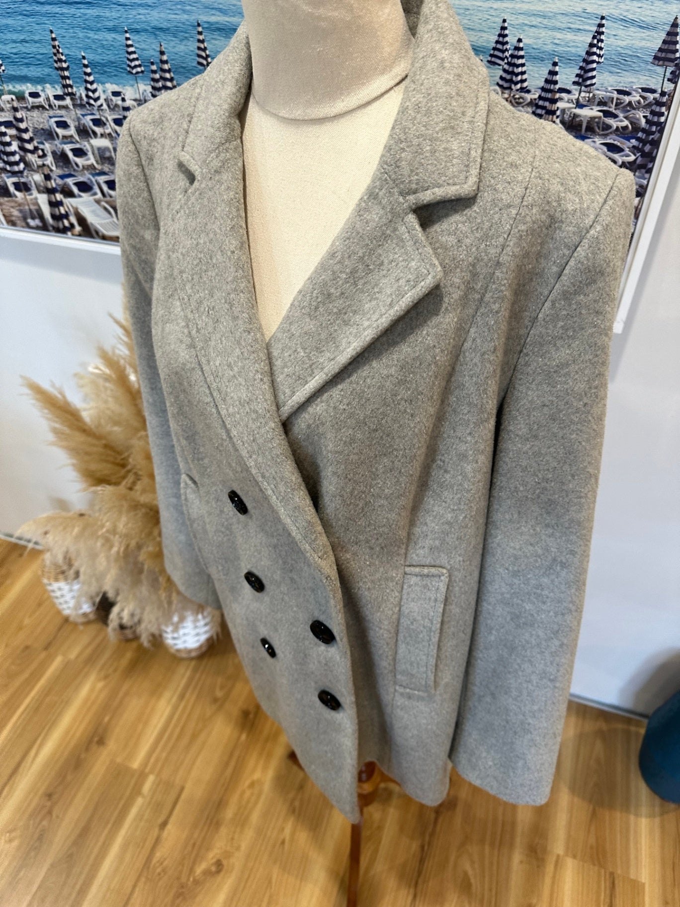 JAEGER Grey Coat Size 12