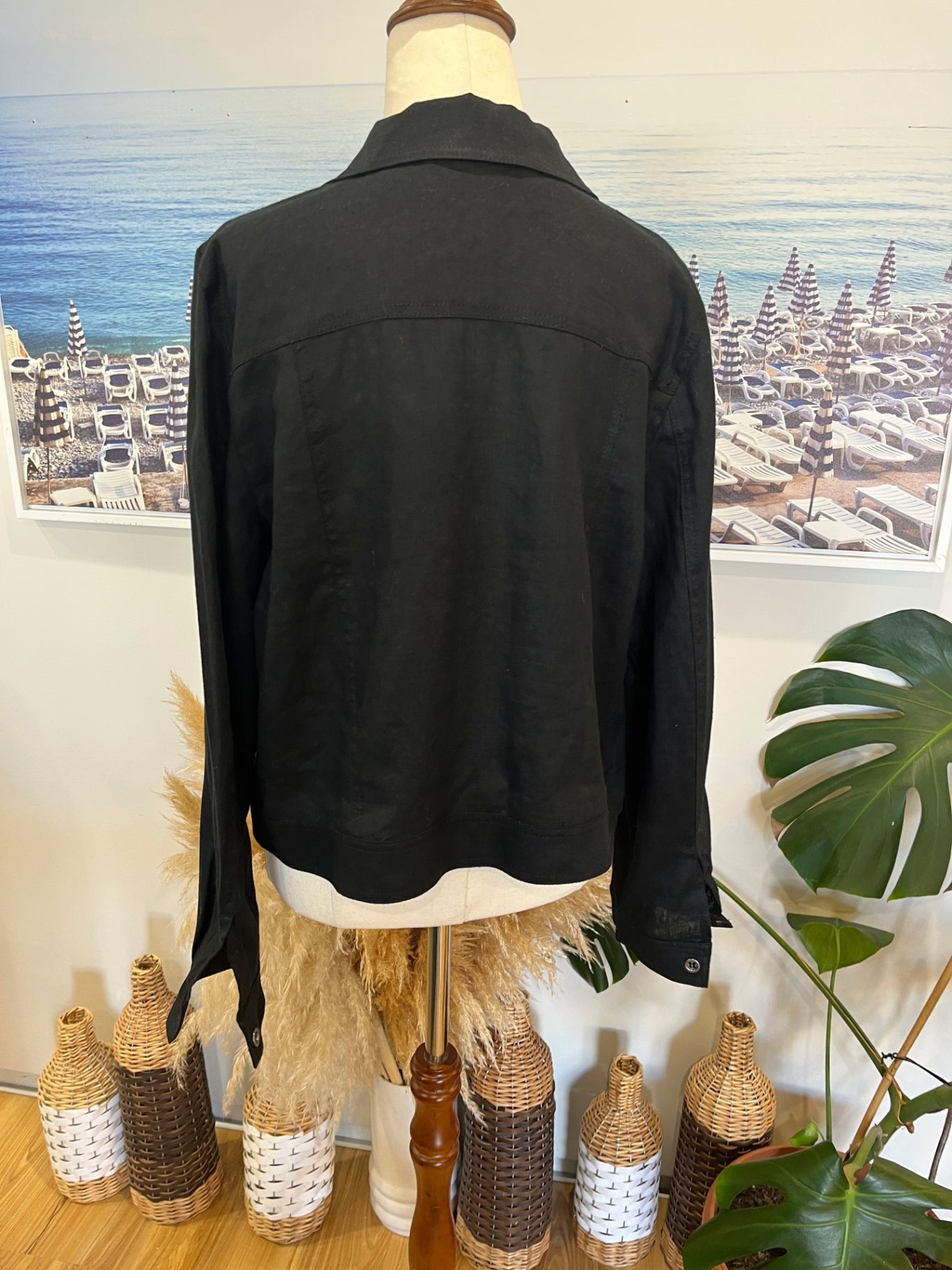 JACQUI·E Jacket Black Size 12