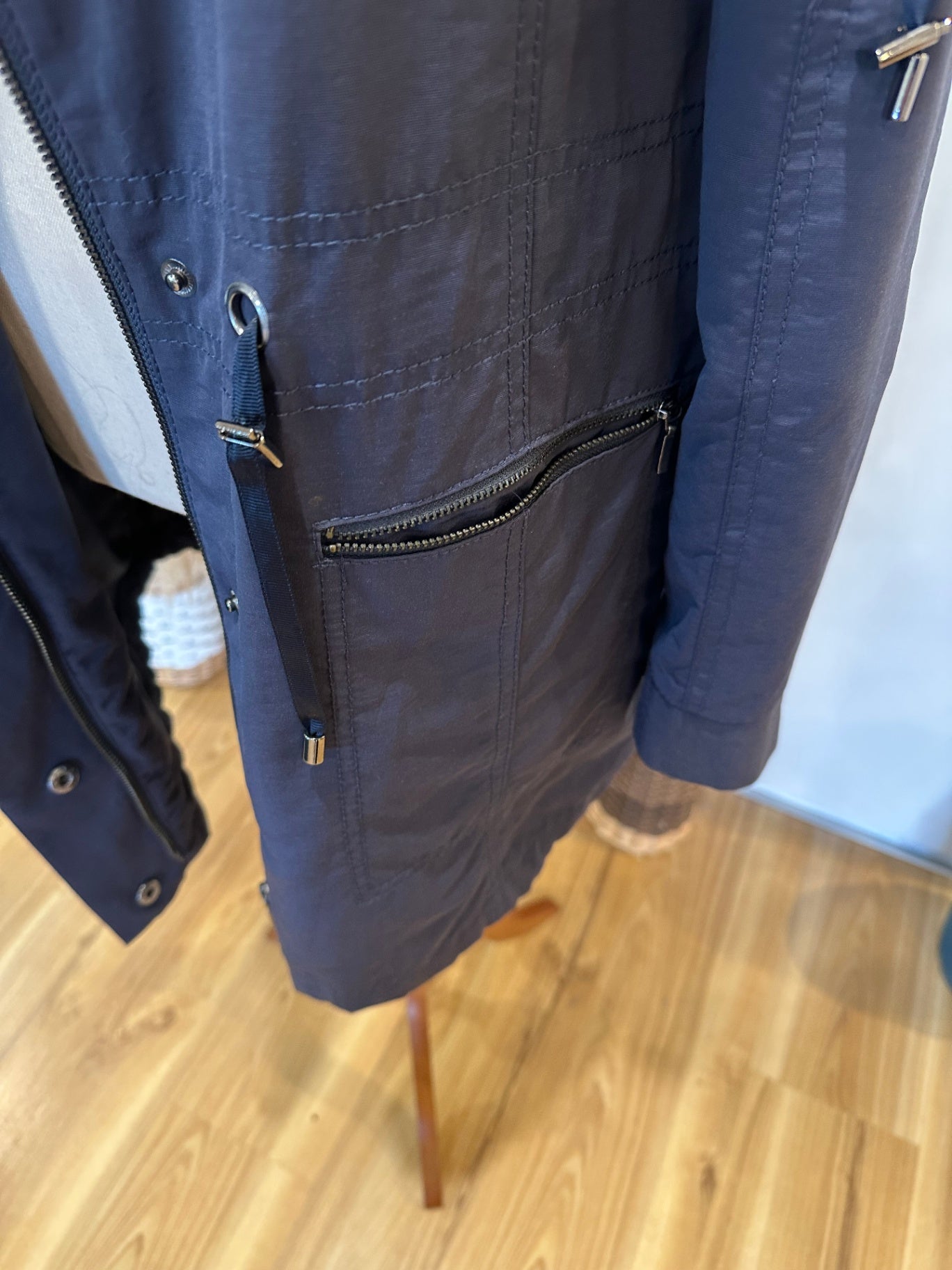 Marks & Spencer Autograph Coat Navy