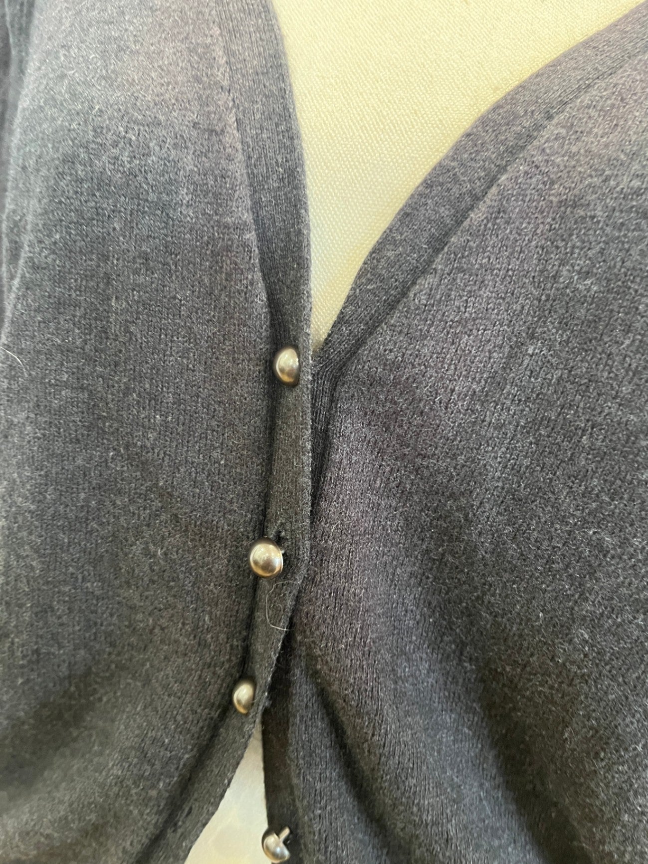 Marks & Spencer with Extrafine Merino Grey Cardigan