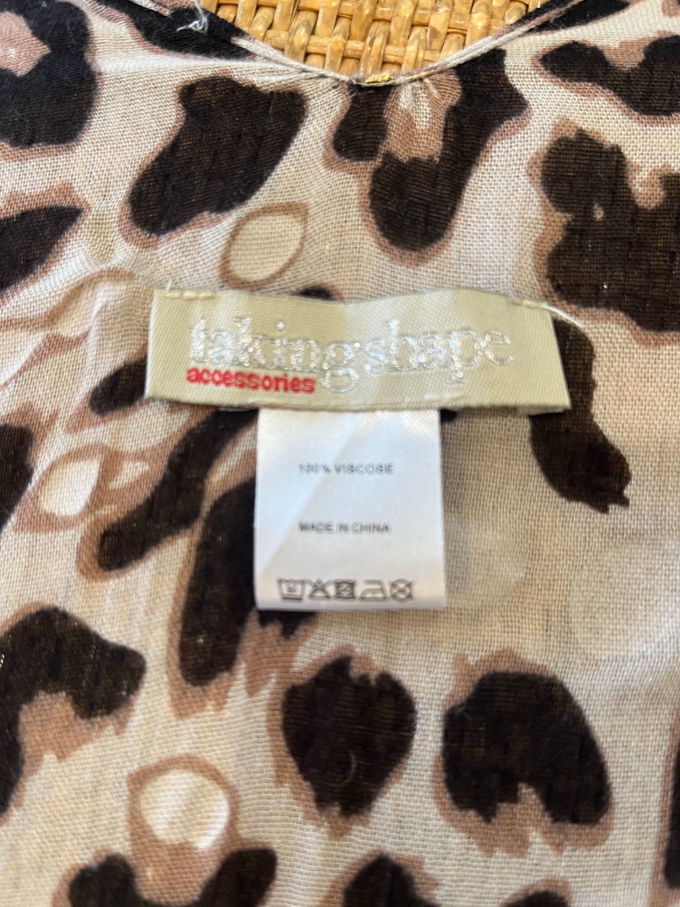 Taking Shape Animal Print Top