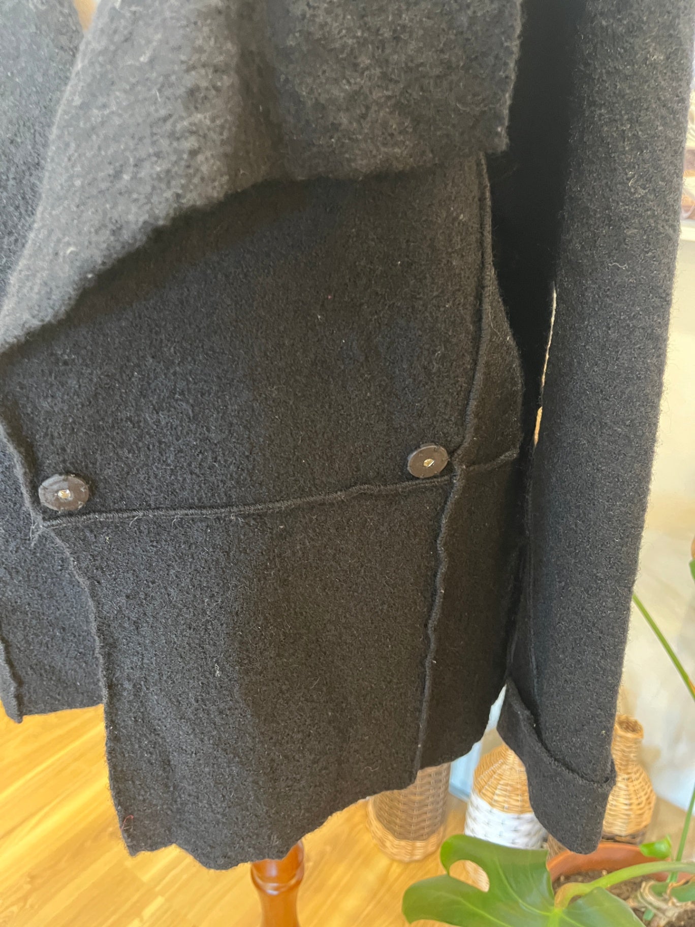 Stitches Australia Black Coat XL