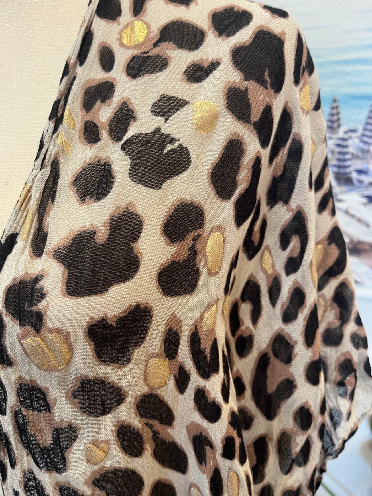 Taking Shape Animal Print Top