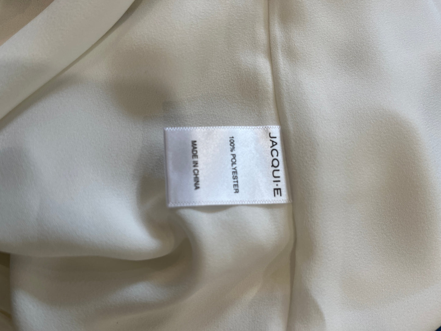 JACQUIE Blouse Cream/Off-white Size 12