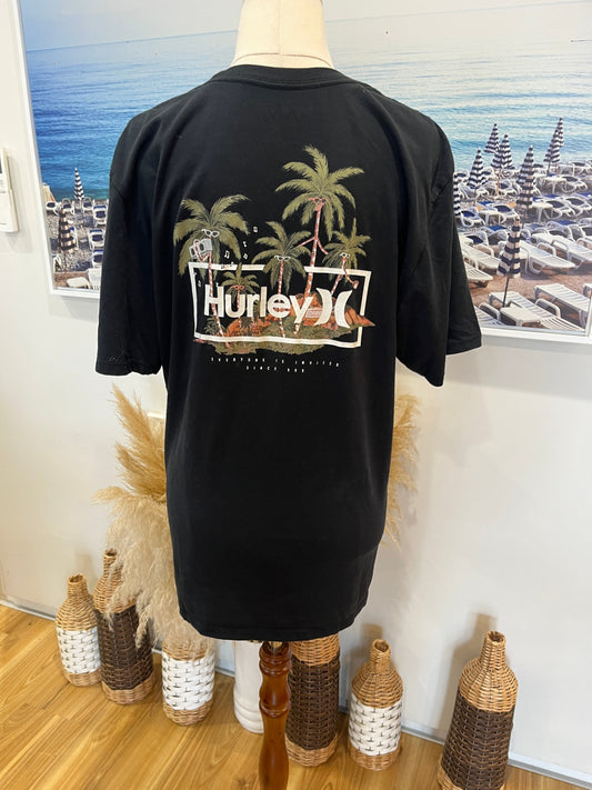 Hurley T-Shirt Dark Blue Medium