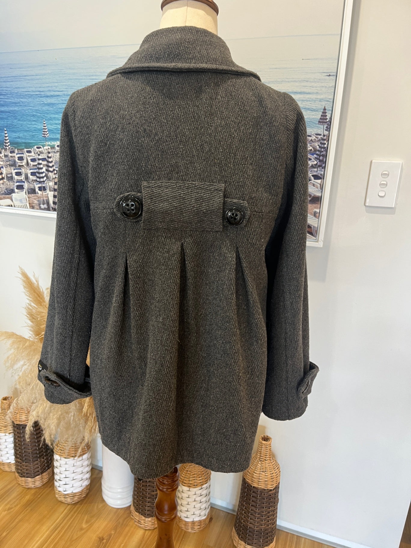 Max Grey Coat Size 8