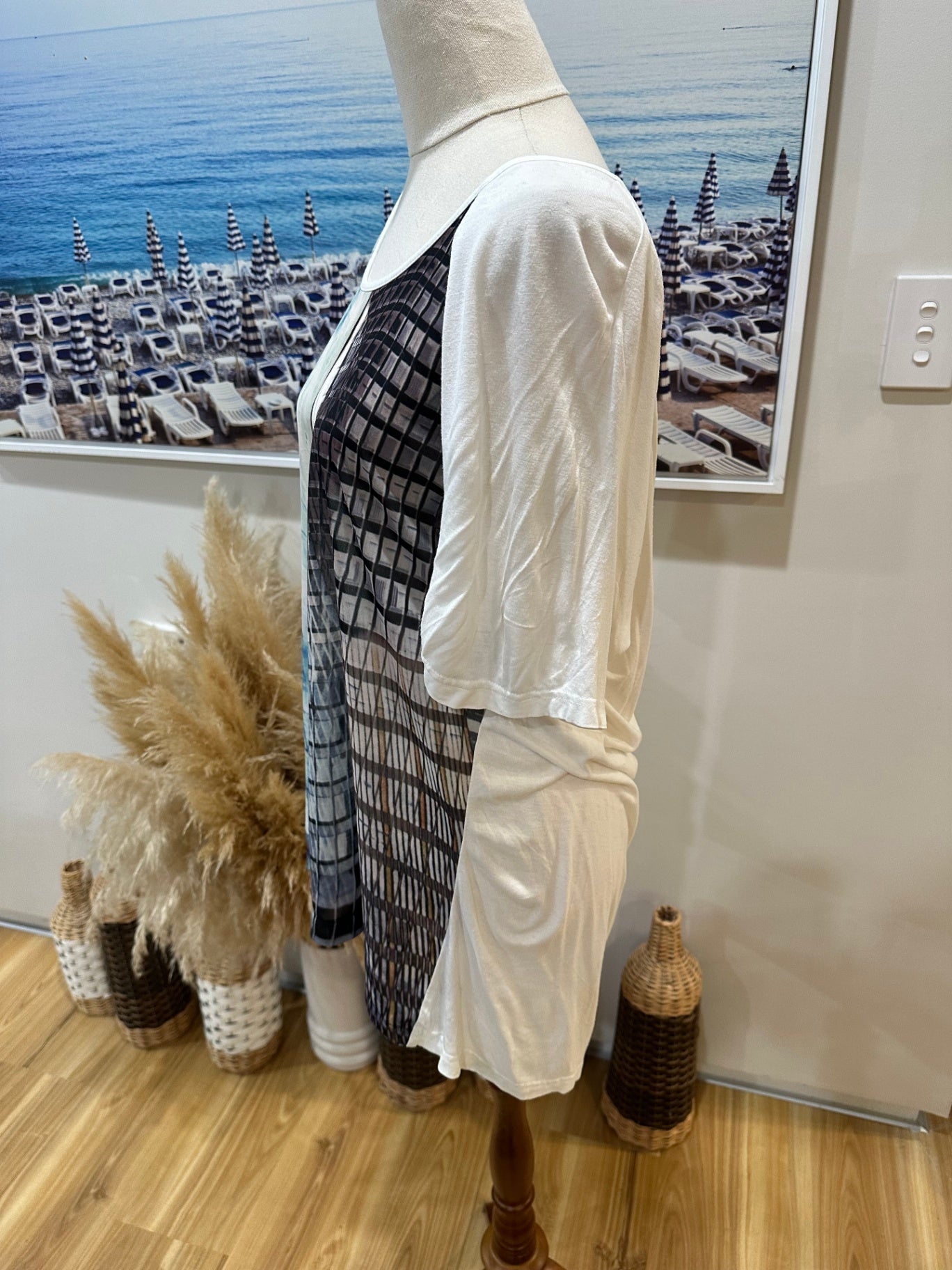Preen Cream Top Medium 