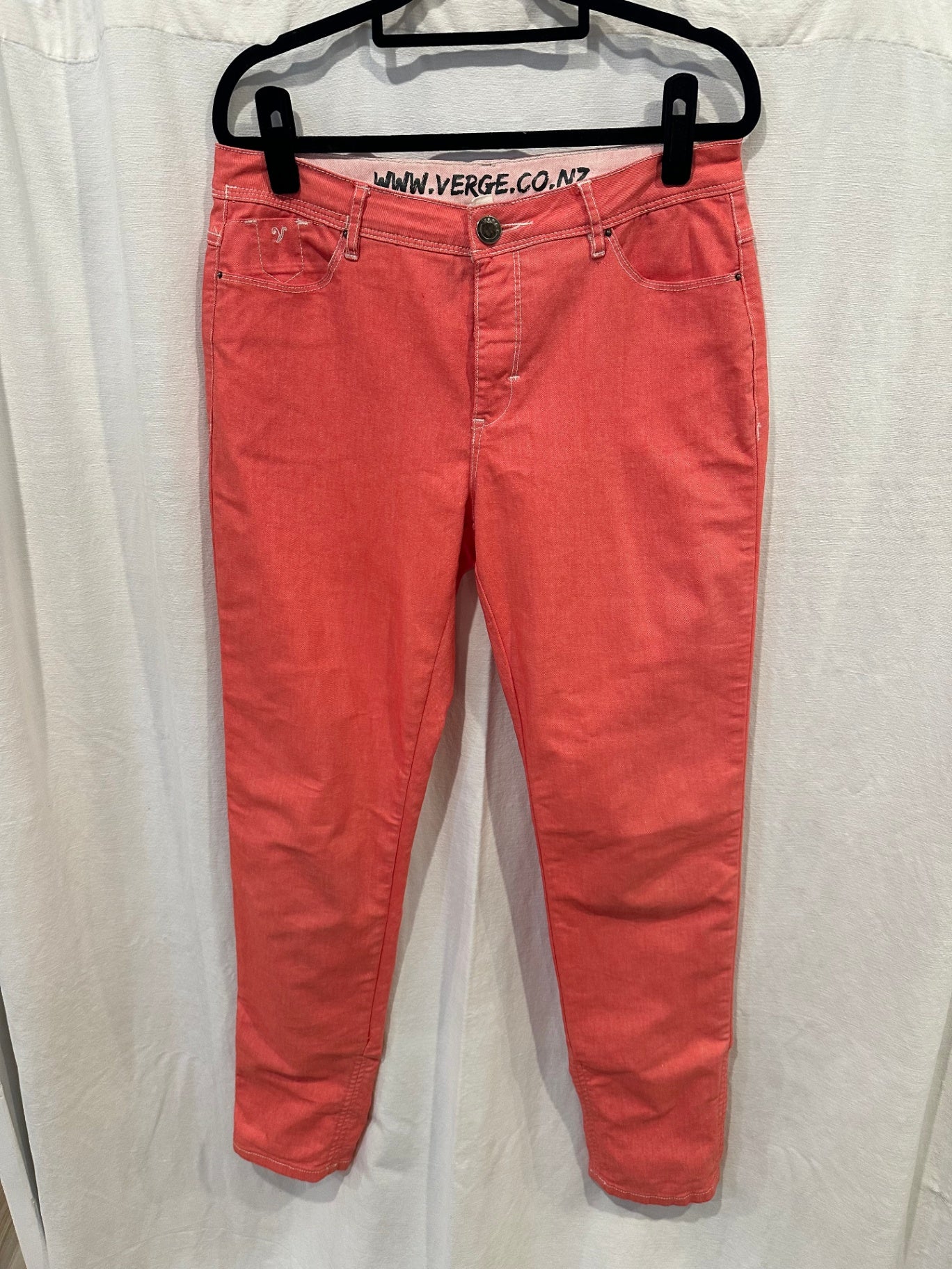 Verge Jeans Peach/Pink Size 12