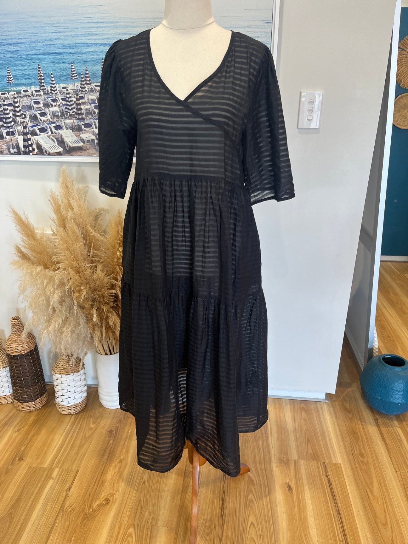 Curate Trelise Cooper Black Dress Small 