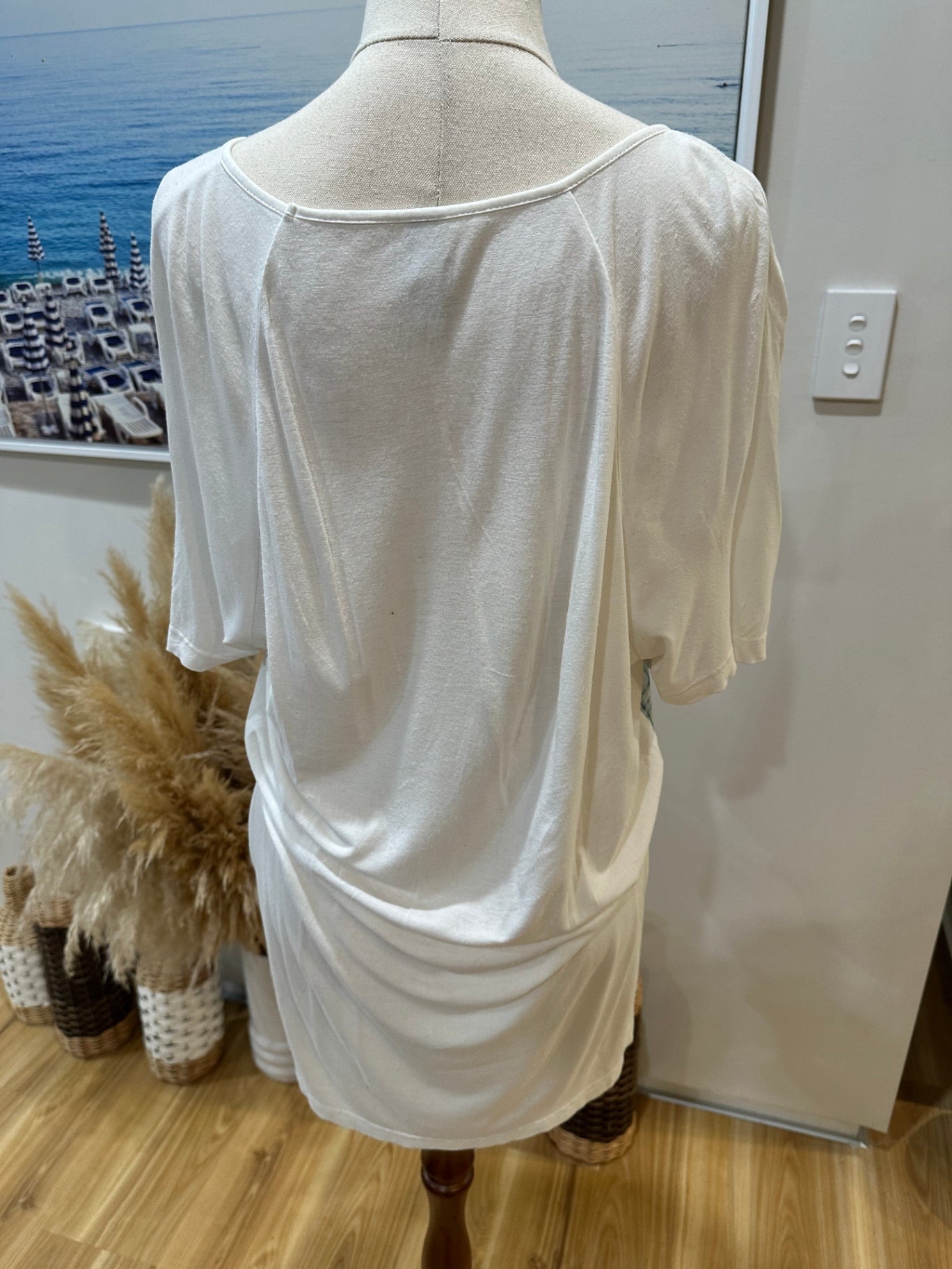 Preen Cream Top Medium 