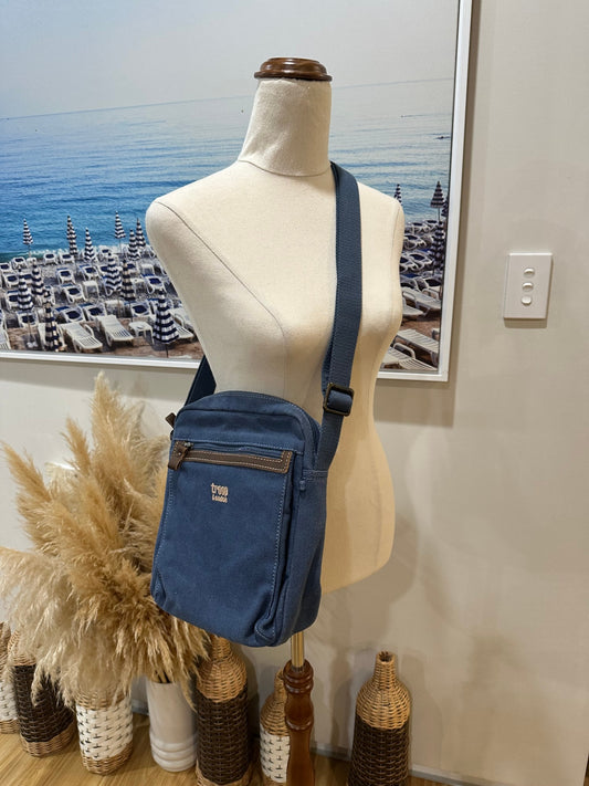 Troop London Denim Bag RRP $160