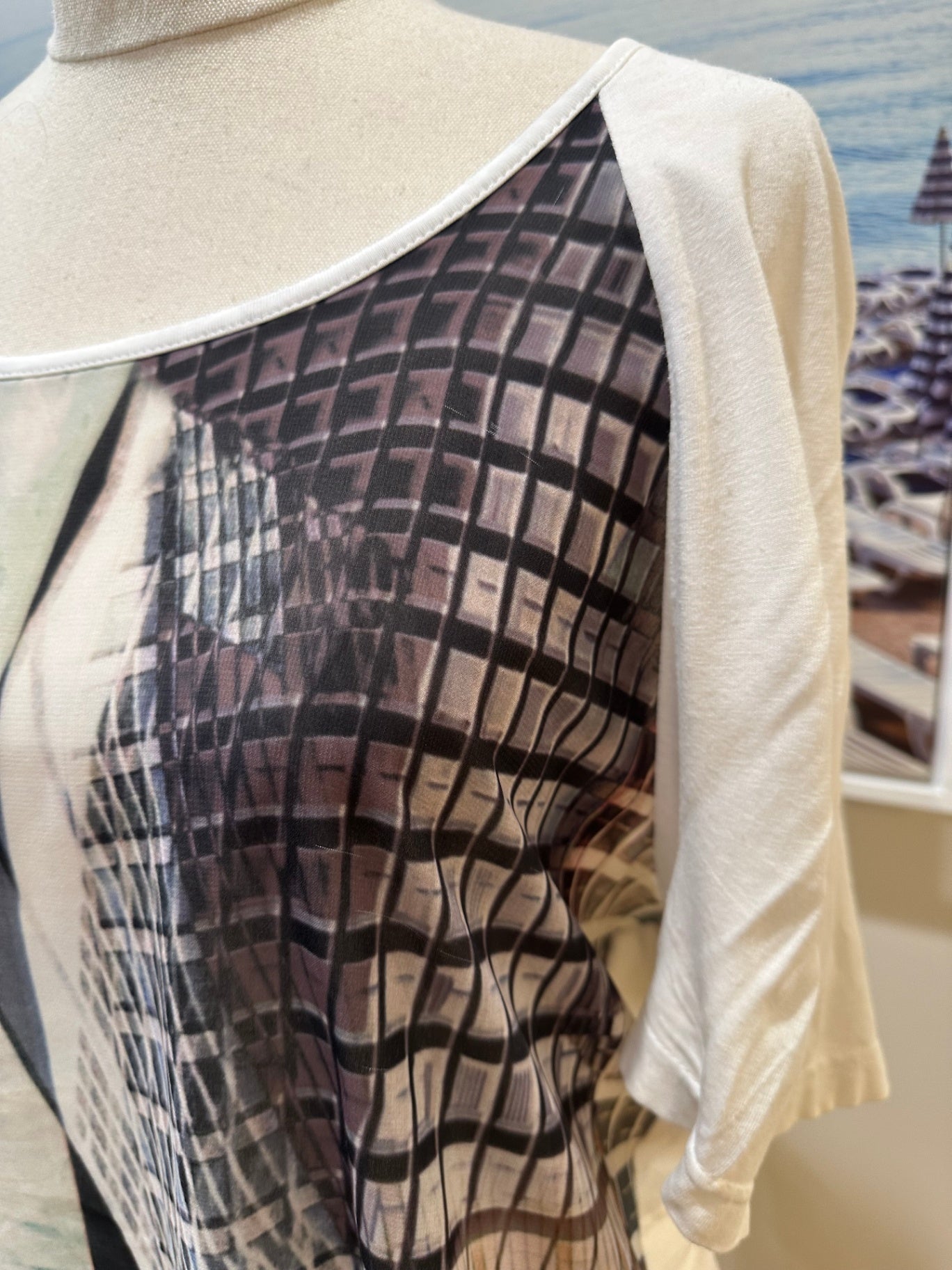 Preen Cream Top Medium 