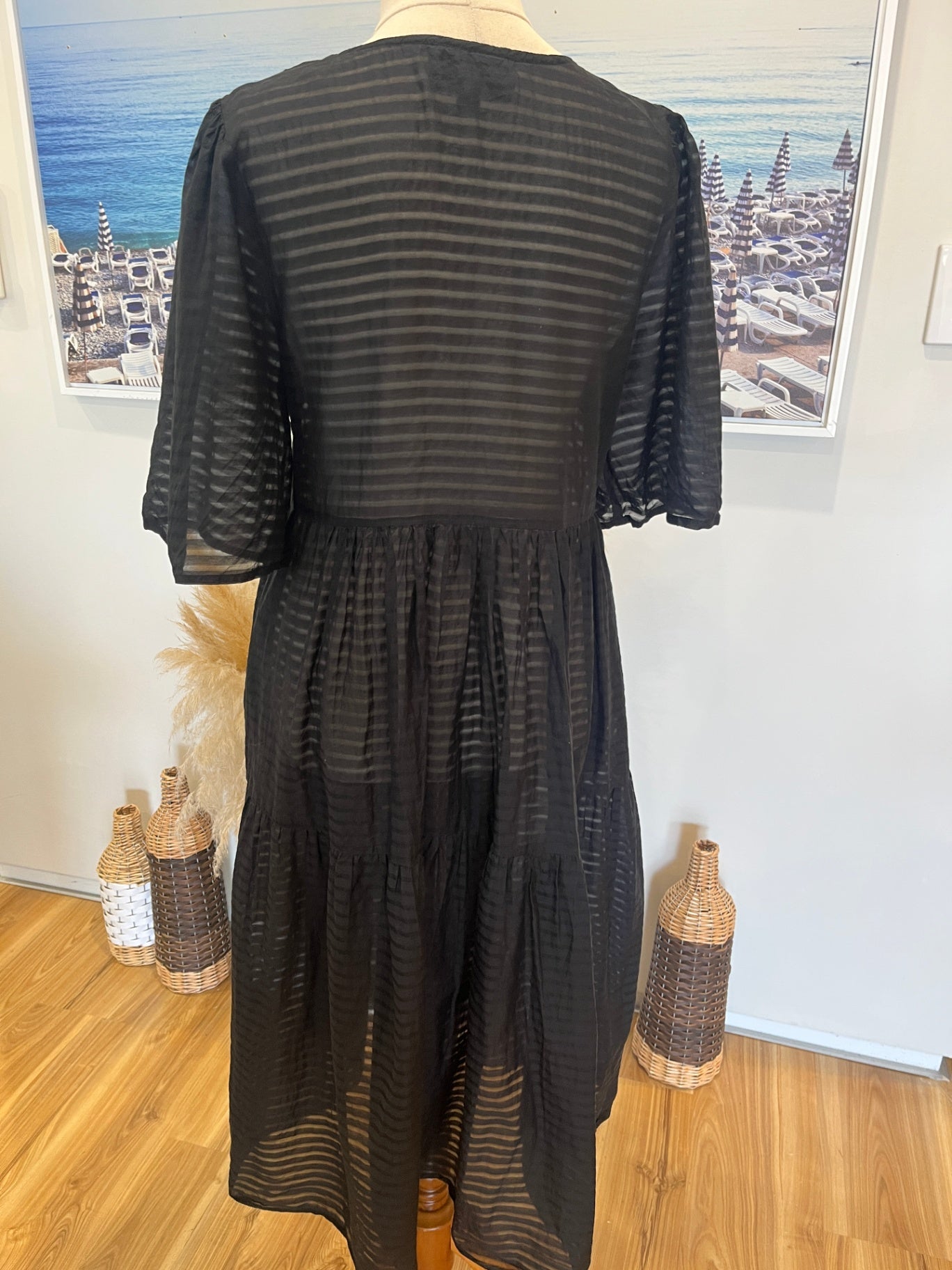 Curate Trelise Cooper Black Dress Small 