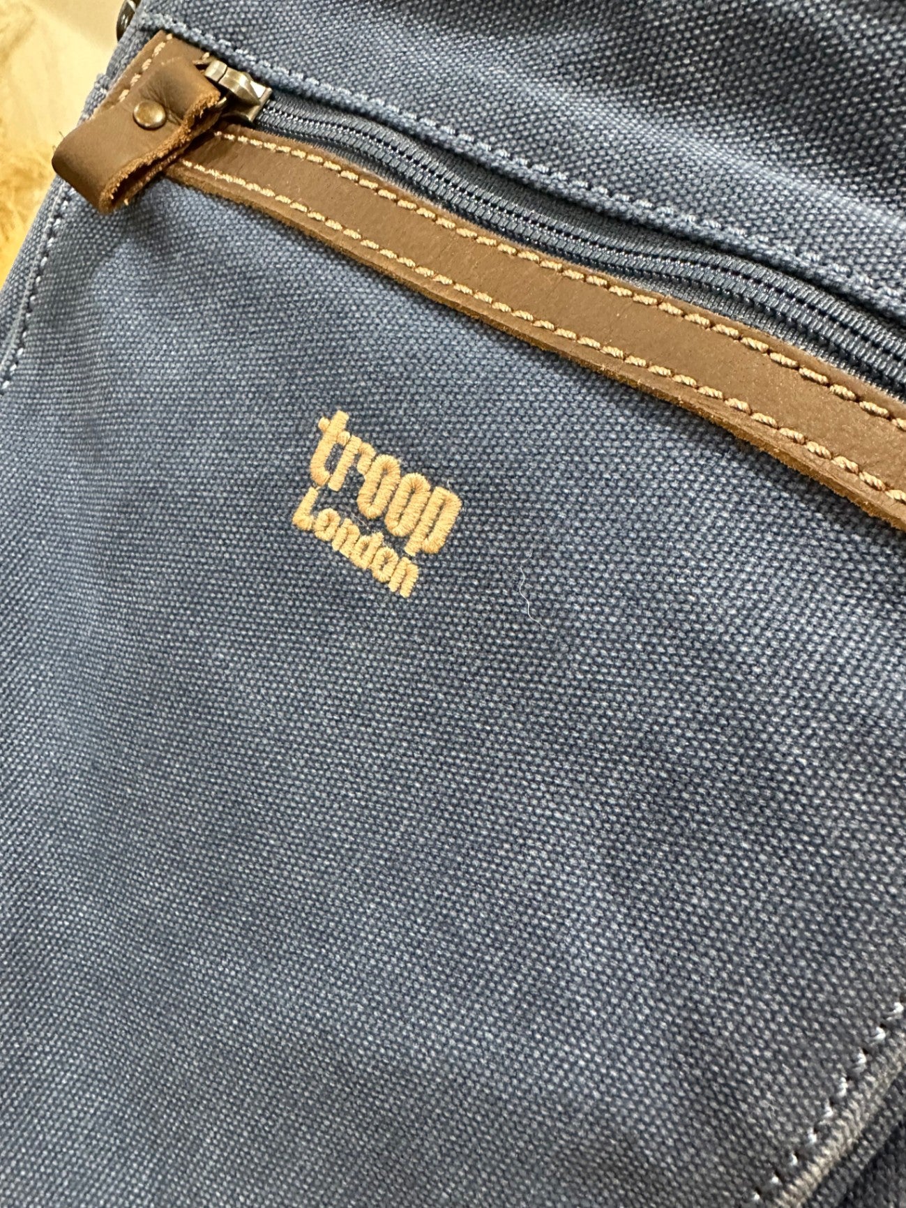 Troop London Denim Bag RRP $160