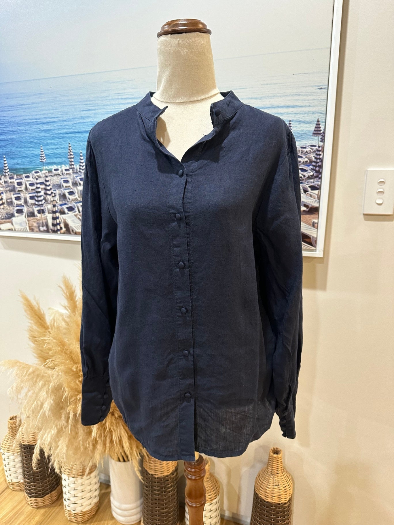 Max Shirt Navy Blue