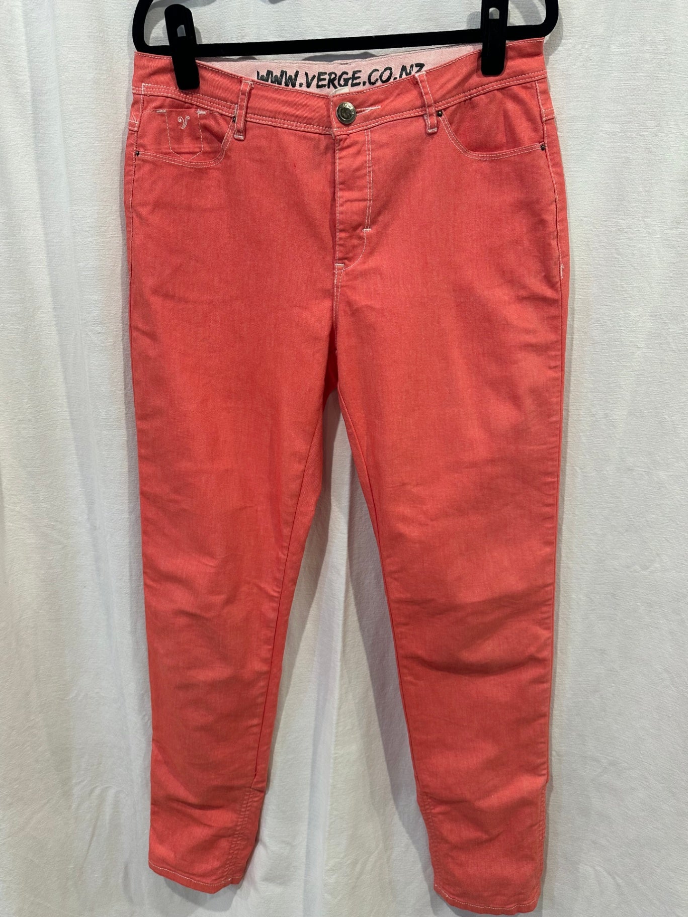 Verge Jeans Peach/Pink Size 12