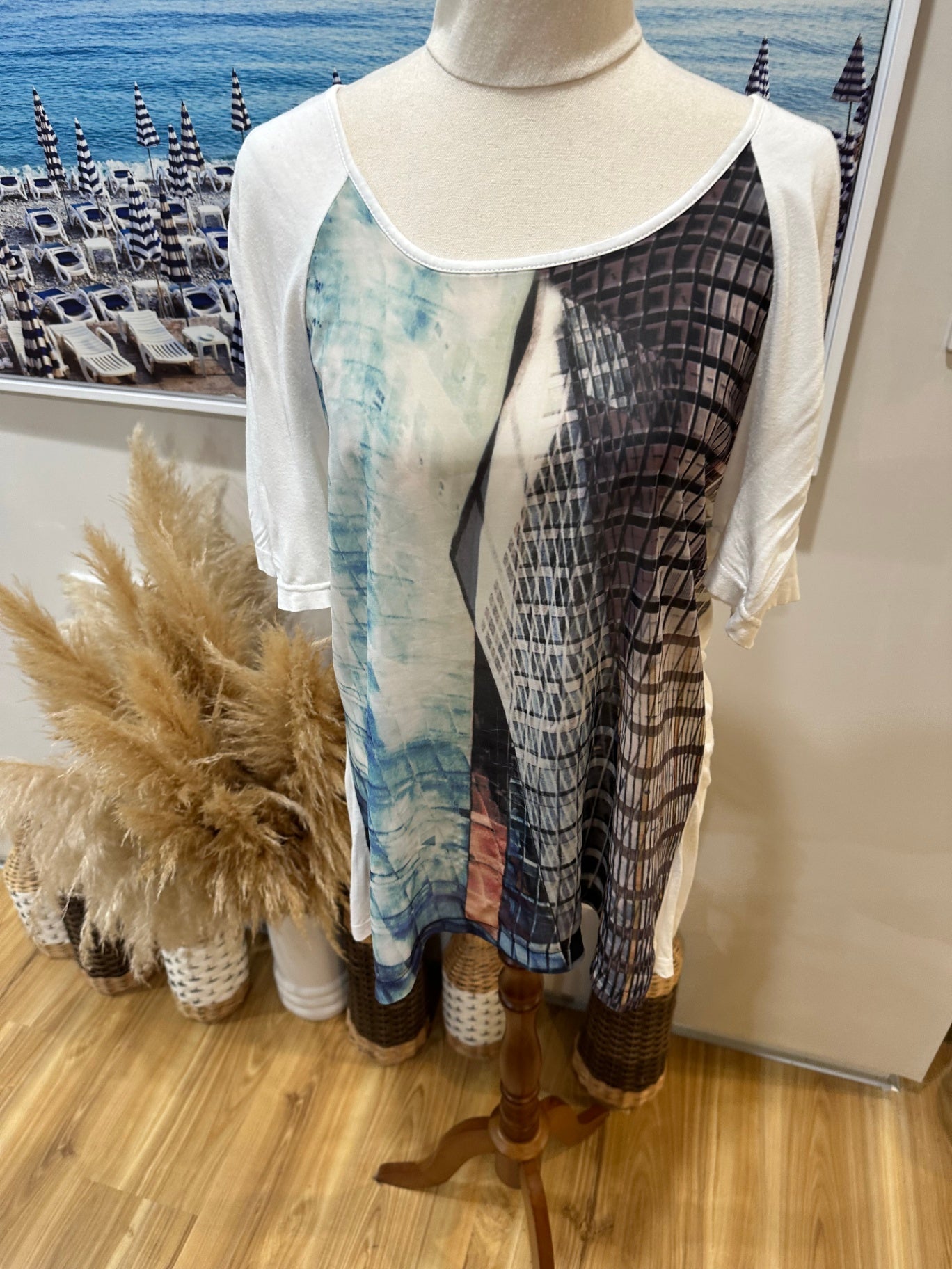 Preen Cream Top Medium 