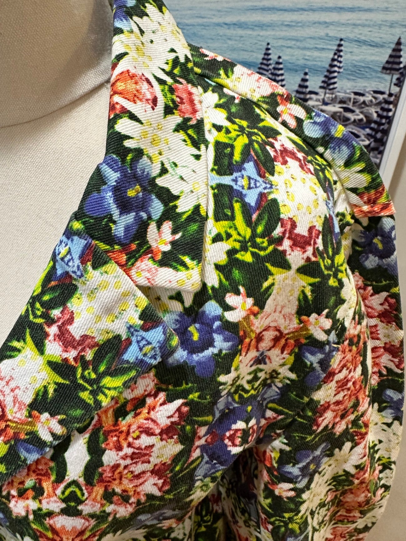 NOW & THEN Floral Denim Jacket 