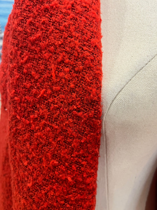 Burnt Orange Red Scarf