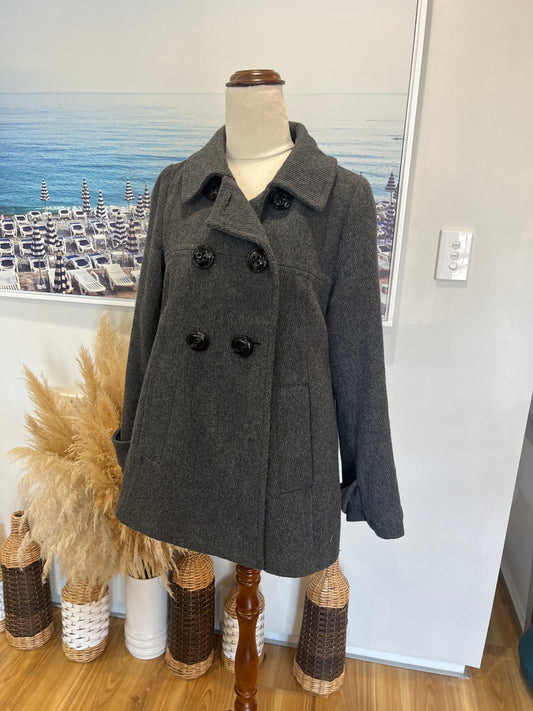 Max Grey Coat Size 8