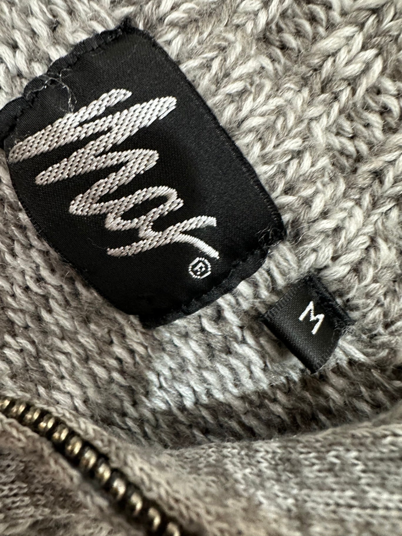 Max Vintage Jumper Grey Medium
