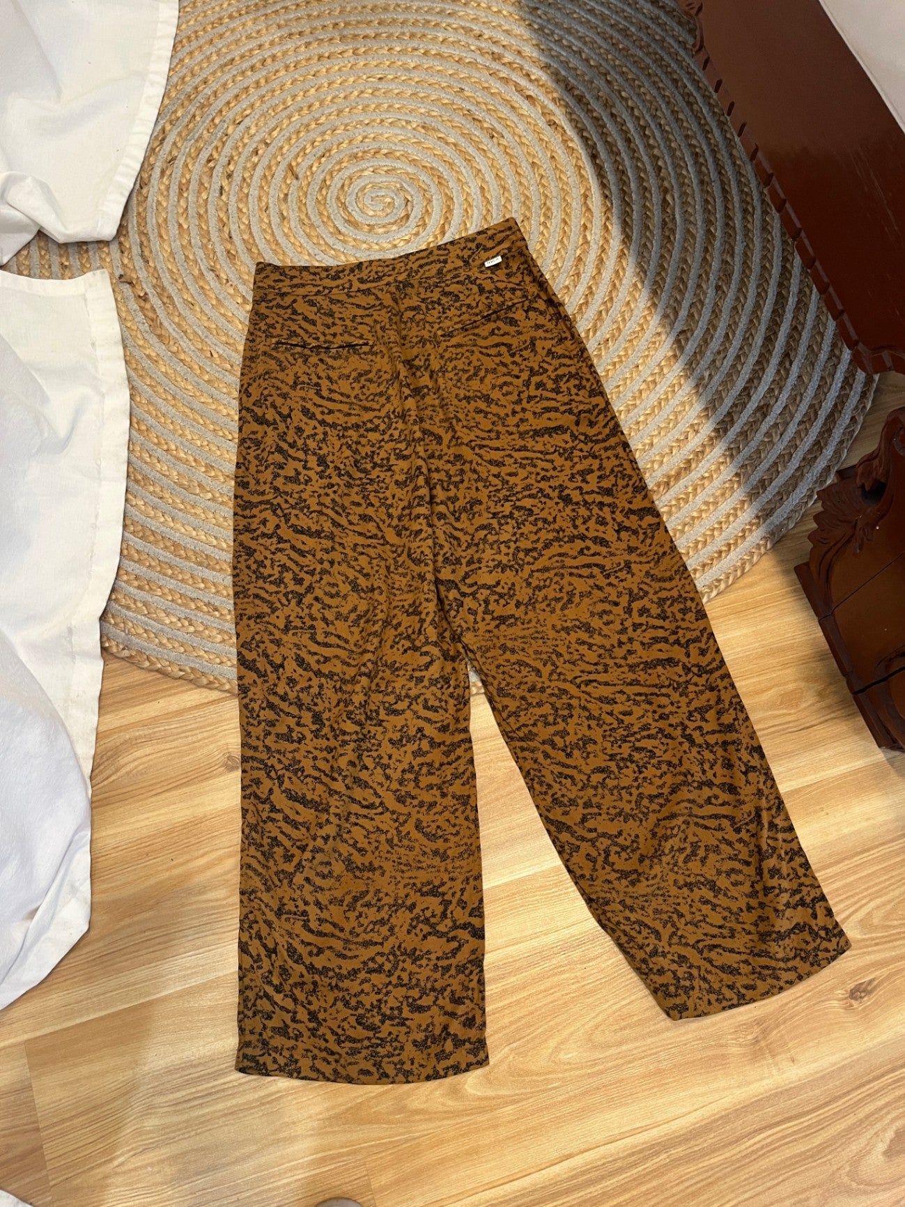 RVCA Brown/Black Pants 