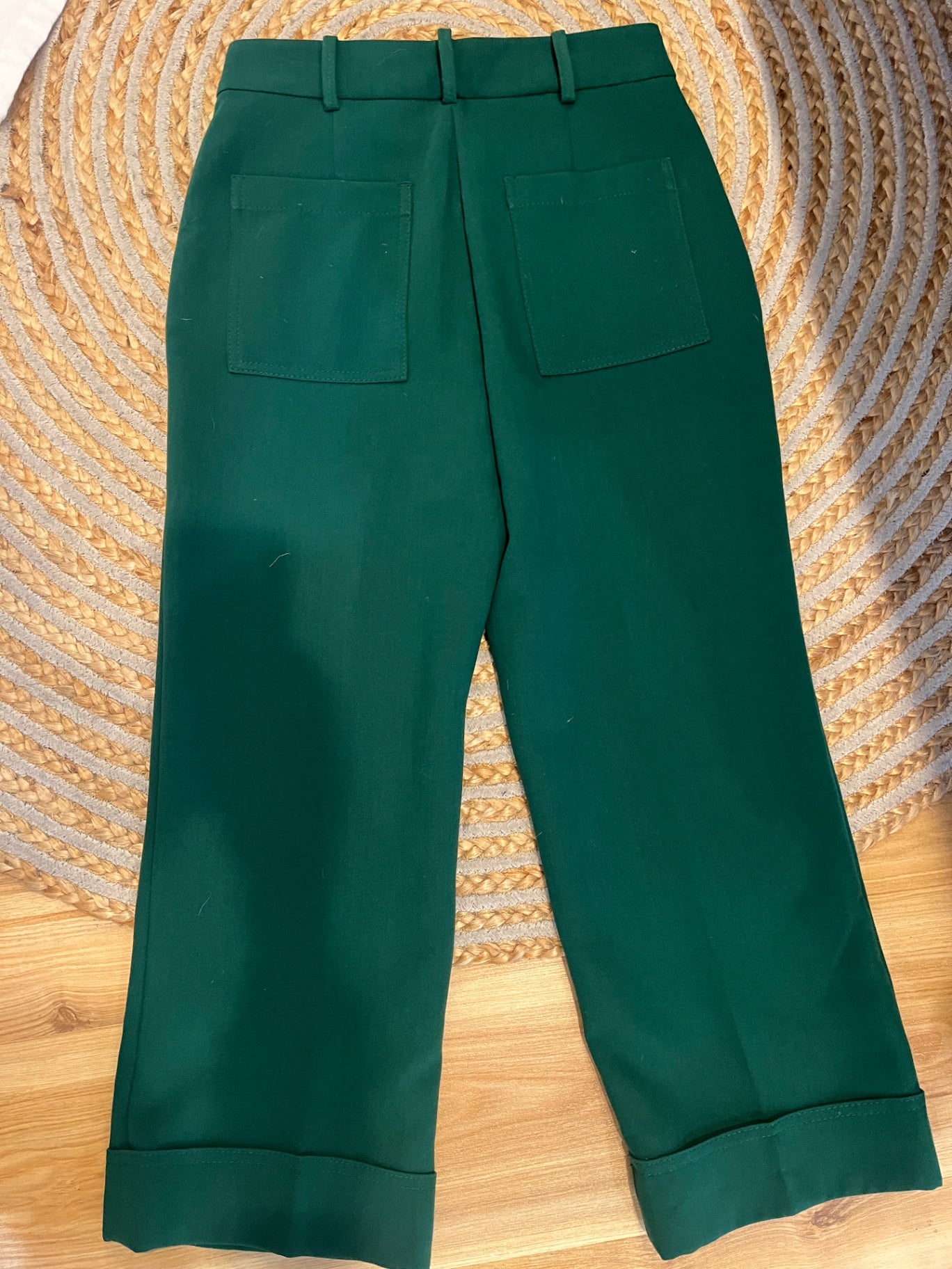 Zara Green Pants XS